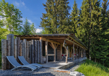 Wellnessbereich der Rinderberg Swiss Alpine Lodge