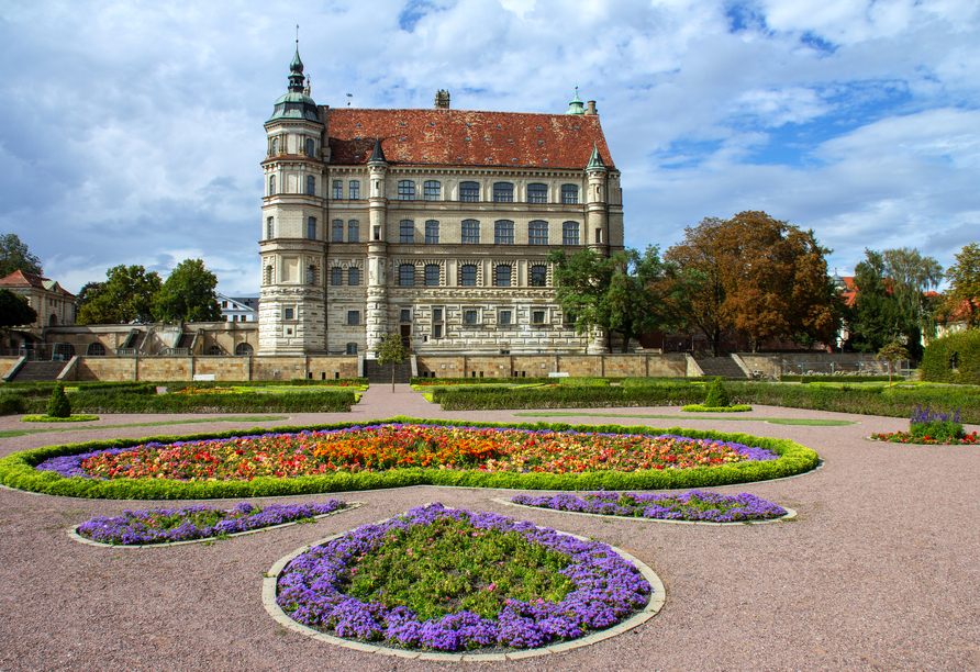 Das Renaissance-Schloss in Güstrow ist ein tolles Fotomotiv.