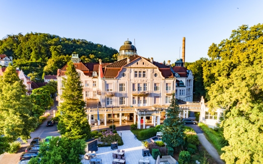 Außenansicht vom Boutique Hotel Badehof