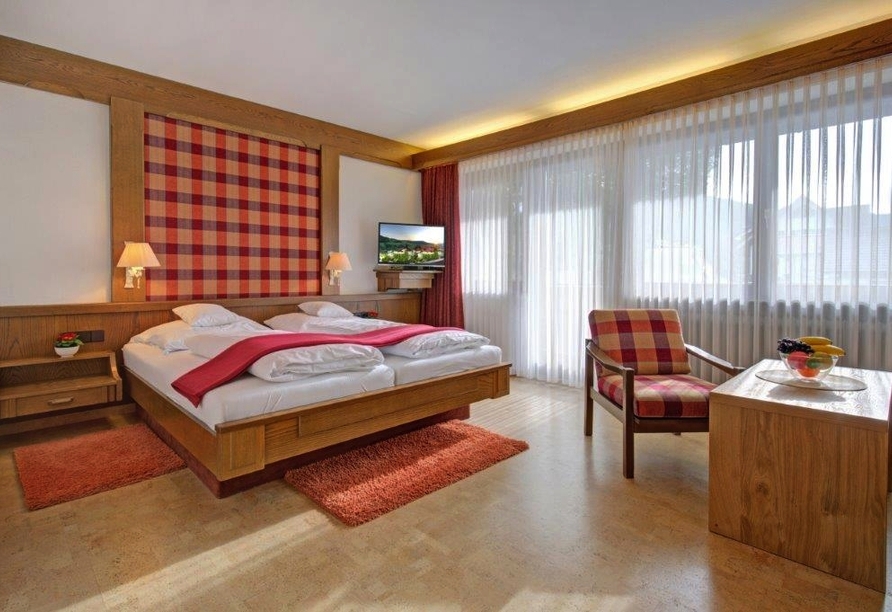 Beispiel eines Doppelzimmers im Hotel Falken