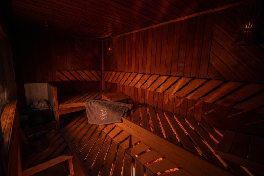 Lassen Sie Ihre Seele baumeln und entspannen Sie sich in der Sauna.
