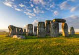 Sie besuchen bei Buchung des optionalen Ausflugs u.a. Stonehenge - ein unvergessliches Erlebnis.