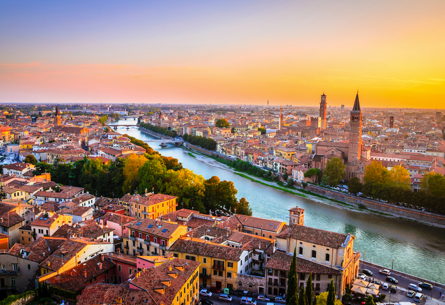 Verona ist eine der ältesten und schönsten Städte Italiens.