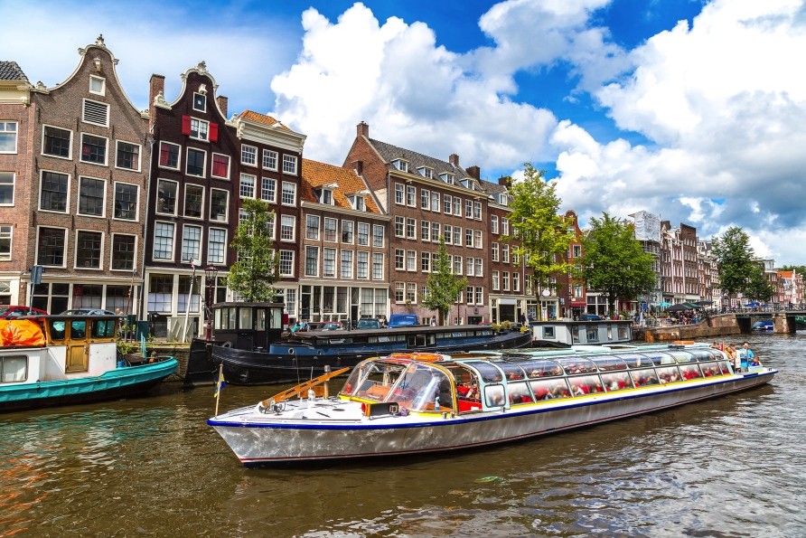 Ihre Reise mit Rad und Schiff startet und endet in Amsterdam.