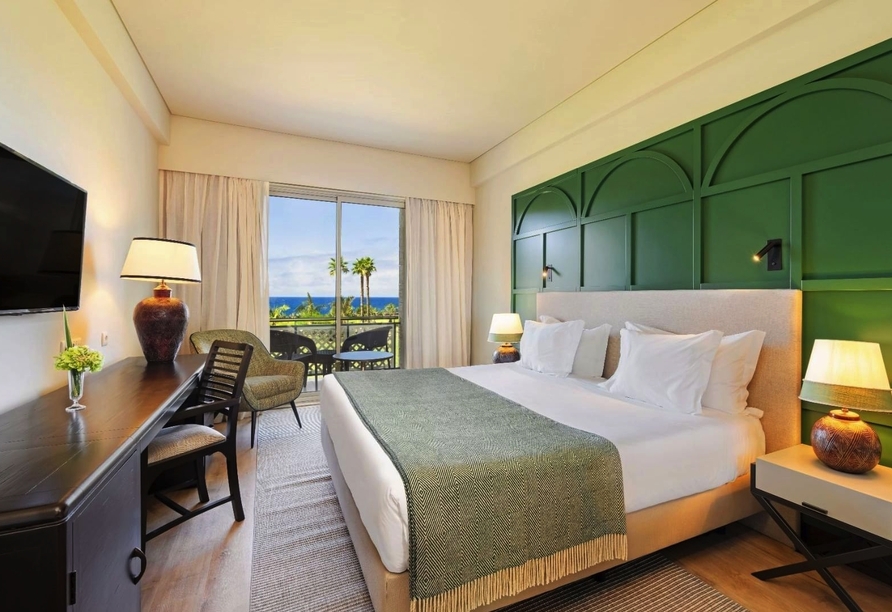 Beispiel für ein Doppelzimmer im Hotel Terceira Mar