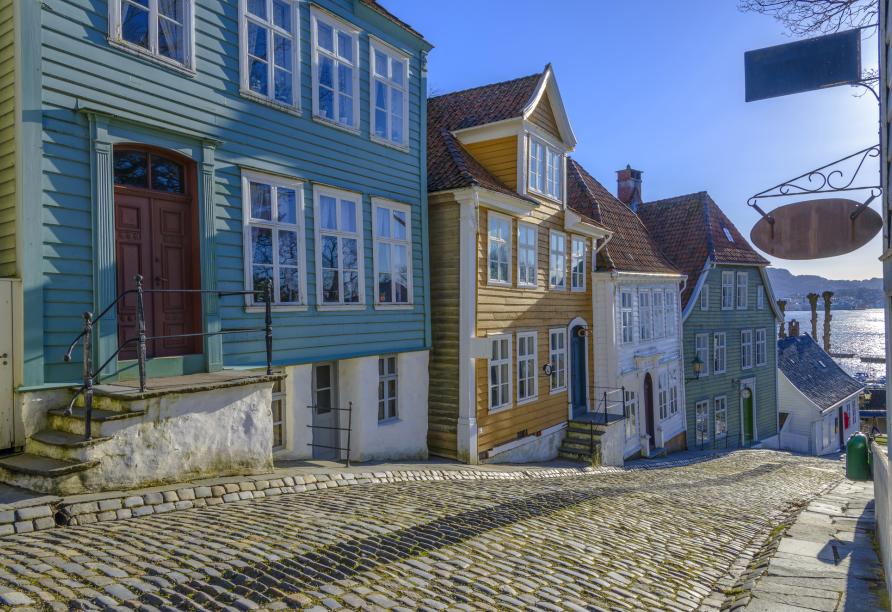 Entdecken Sie die schönsten Ecken in der Hafenstadt Bergen.