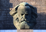 Das Karl-Marx-Denkmal erinnert daran, dass Chemnitz einmal Karl-Marx-Stadt hieß.