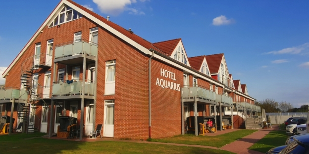 Das Hotel Aquarius in Norden begrüßt Sie herzlich im typisch ostfriesischen Stil.