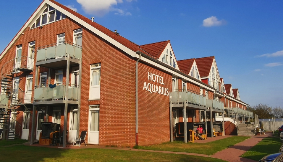 Das Hotel Aquarius in Norden begrüßt Sie herzlich im typisch ostfriesischen Stil.