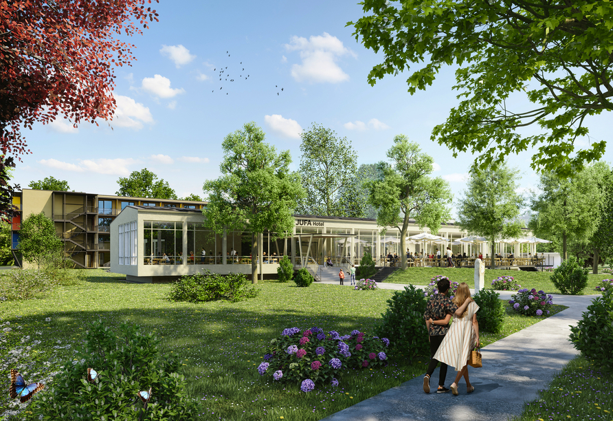 Das Hotel empfängt Sie eingebettet in den idyllischen Kurpark von Bad Radkersburg.