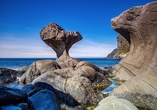 Der Kannesteinen in Måløy ist absolut sehenswert.