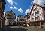 Fachwerkhäuser in Mainz
