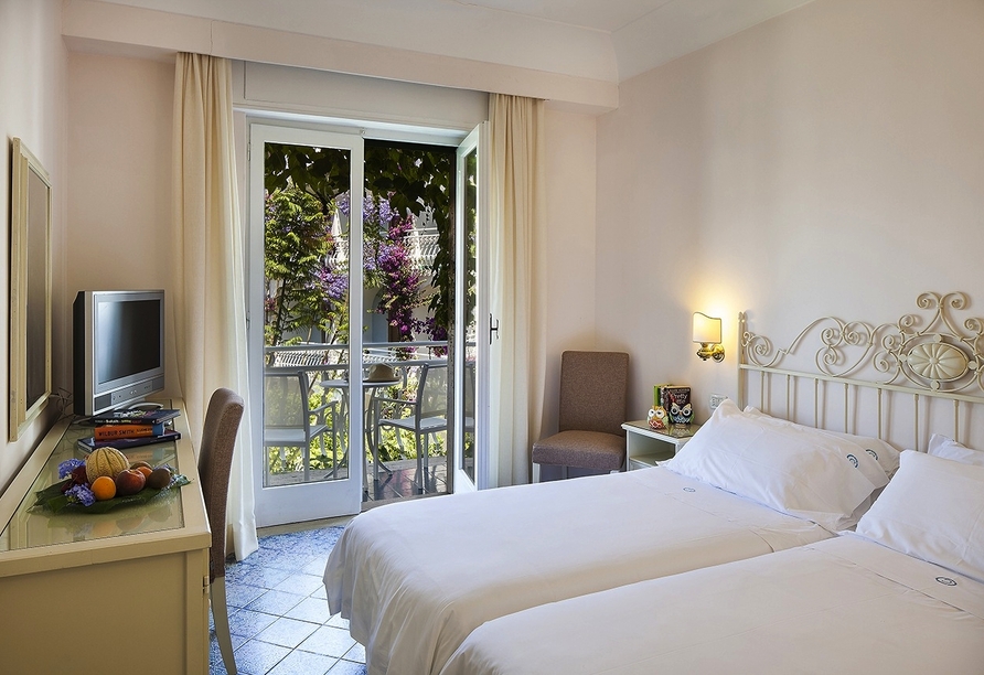 Beispiel eines Doppelzimmers im Continental Terme Hotel