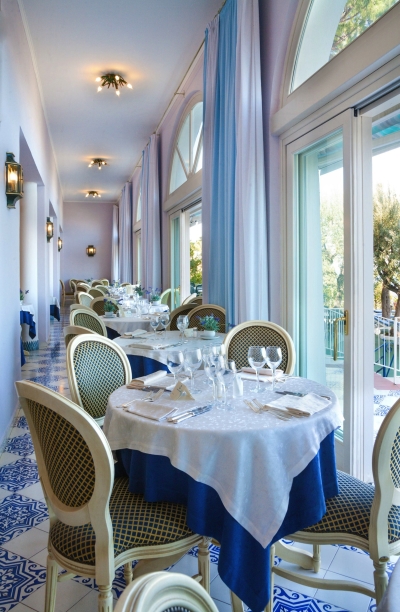 Das Restaurant im Hotel Terme Gran Paradiso