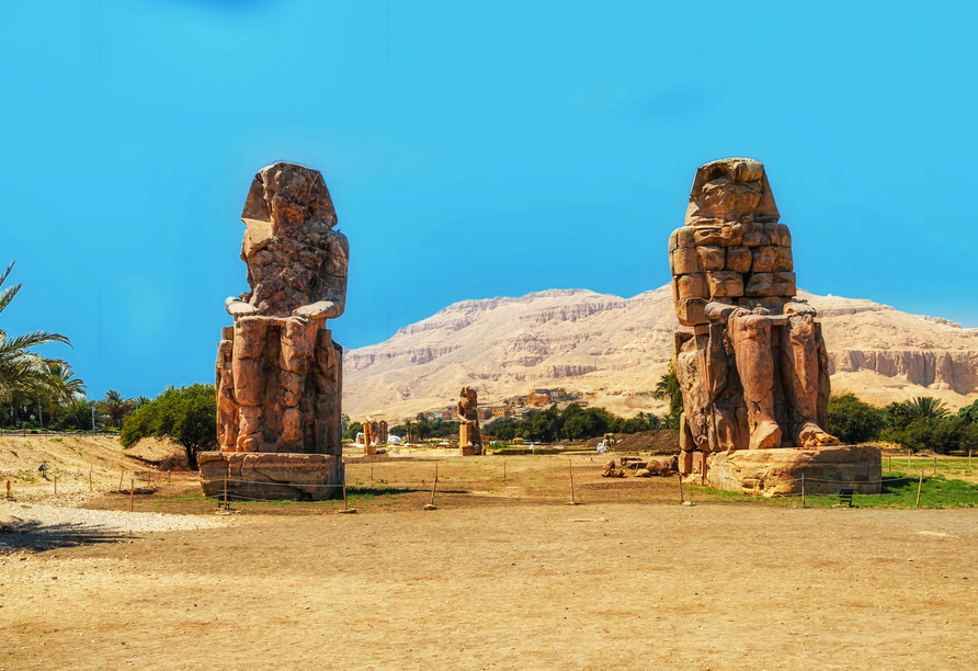 Buchen Sie das optionale Ausflugspaket und genießen Sie zahlreiche Höhepunkte wie den Karnak-Tempel.