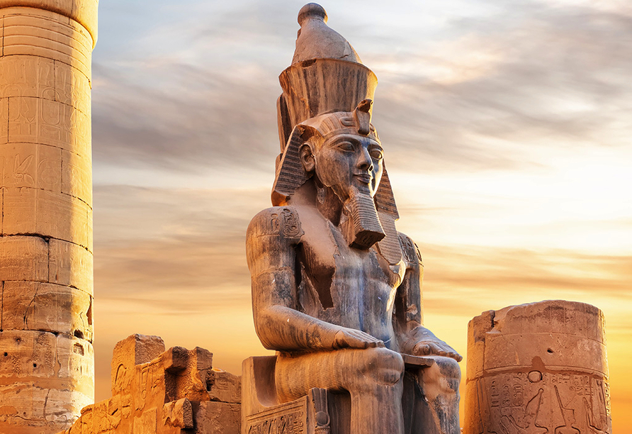 Besichtigen Sie optional die Tempelanlagen von Luxor.