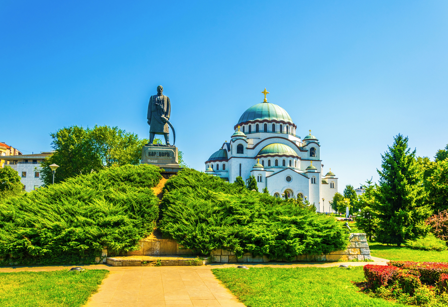 Der beeindruckende Dom des Heiliges Sava in Belgrad