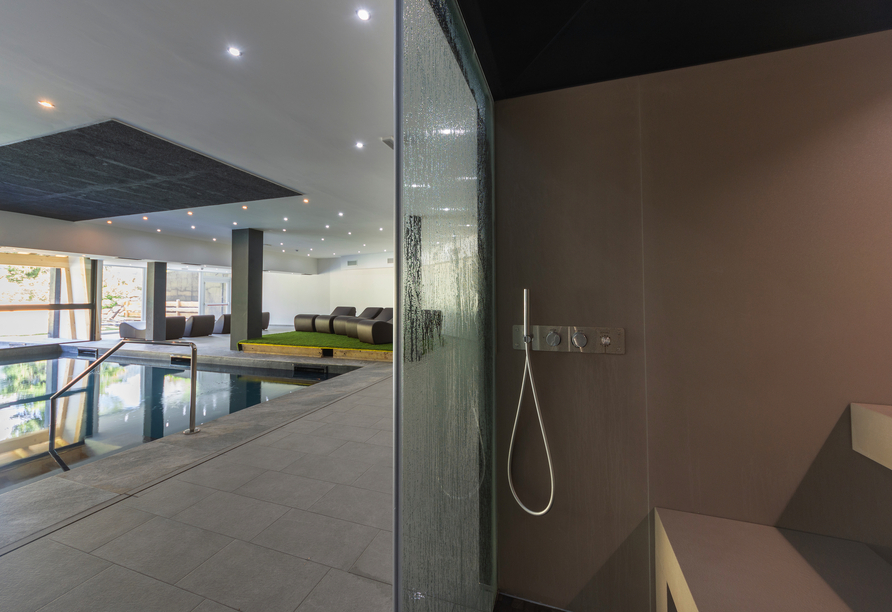 Schwitzen Sie im Dampfbad Ihres Hotels und lassen Sie den Stress hinter sich.