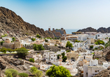 Blick über Maskat, die Hauptstadt des Oman