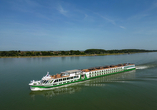 Die elegante DCS Amethyst 1 führt Sie zu den schönsten Orten der Donau.