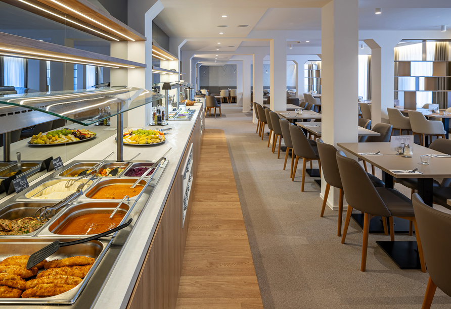 Am Buffet wird jeder Gast fündig.