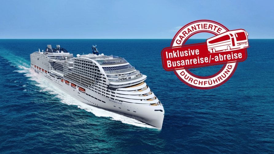Willkommen an Bord der MSC World Europa!