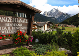 Ihr Urlaubsort Canazei begrüßt Sie herzlich in Trentino-Südtirol.