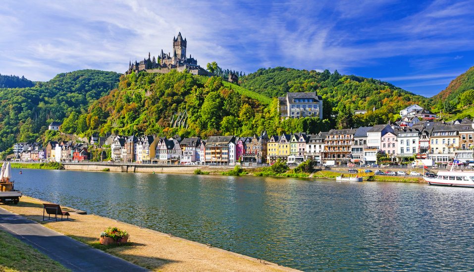 Besichtigen Sie die Stadt Cochem an der Mosel.
