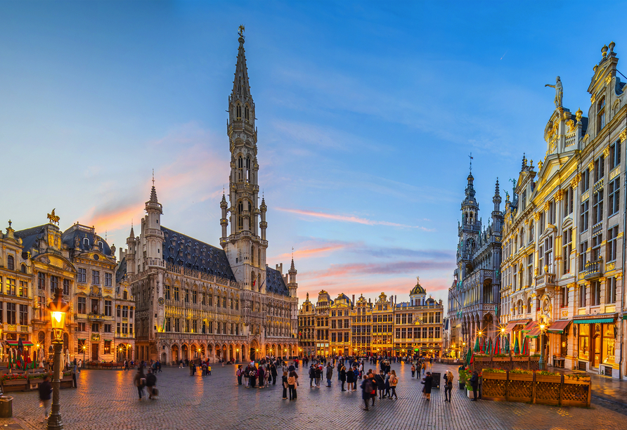 Von Zeebrügge aus lohnt sich ein Abstecher in die belgische Hauptstadt Brüssel.