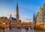 Von Zeebrügge aus lohnt sich ein Abstecher in die belgische Hauptstadt Brüssel.