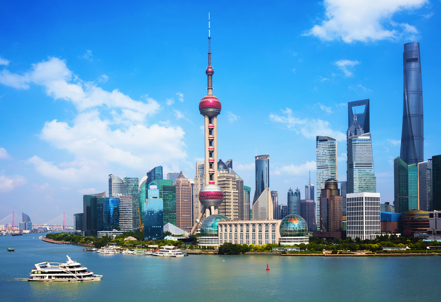 Shanghai ist die größte Stadt Chinas.