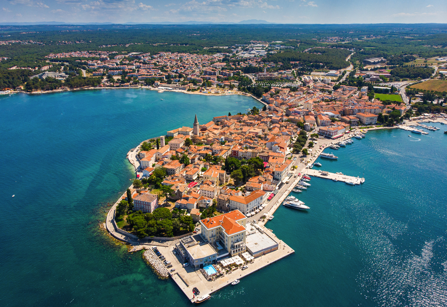 Poreč ist eine weitere Station auf Ihrer Reise.