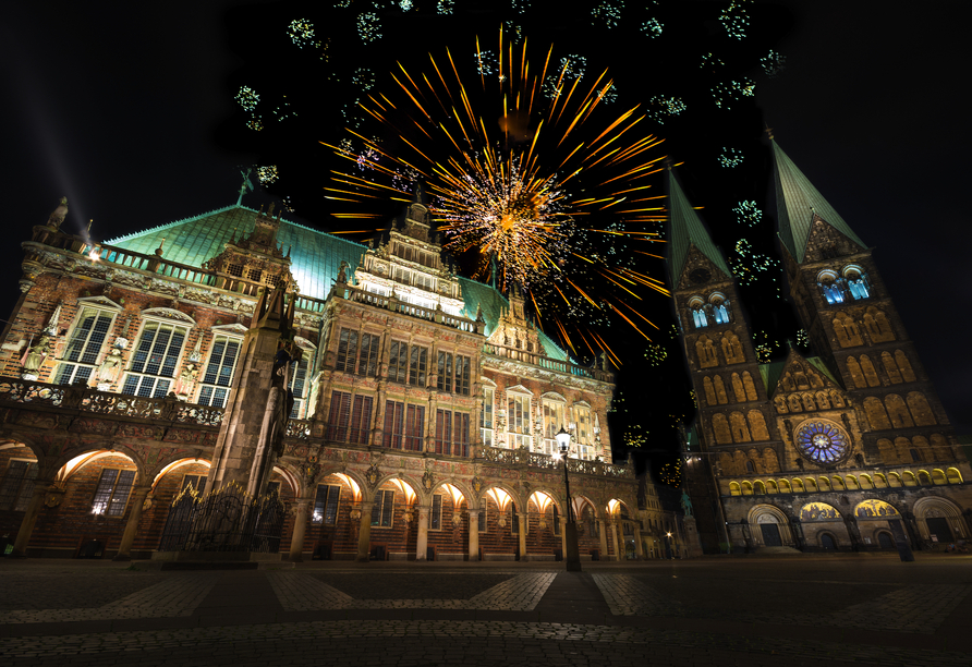 Freuen Sie sich auf Ihre Silvesterreise ins Bremer Umland.