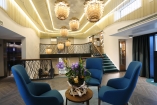 Die Lobby an Bord von Asara begrüßt Sie herzlich.