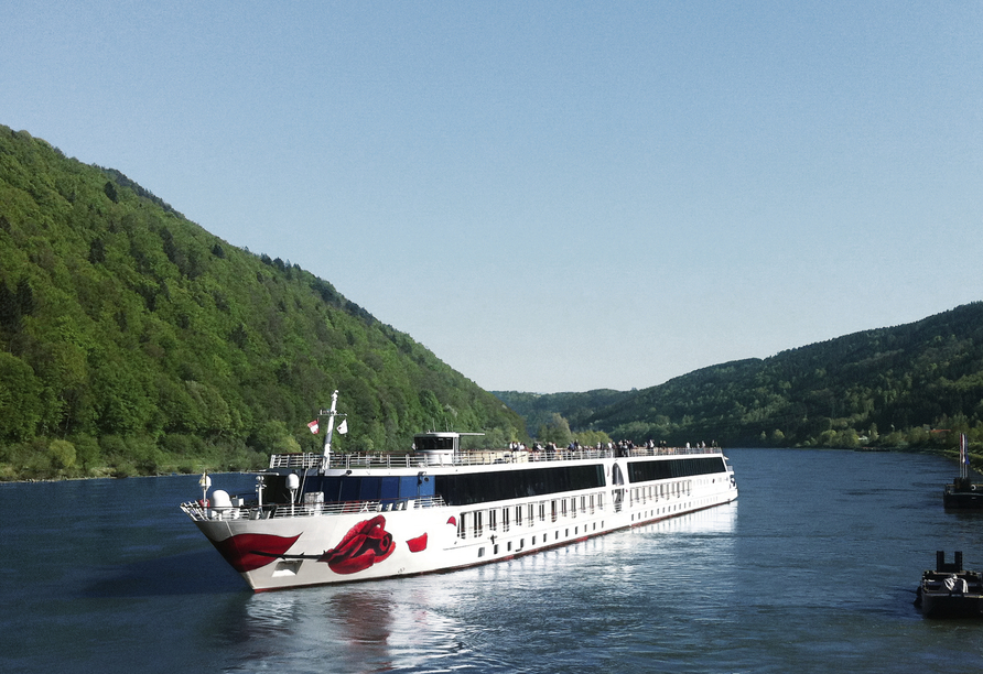 Herzlich willkommen an Bord der A-ROSA DONNA!