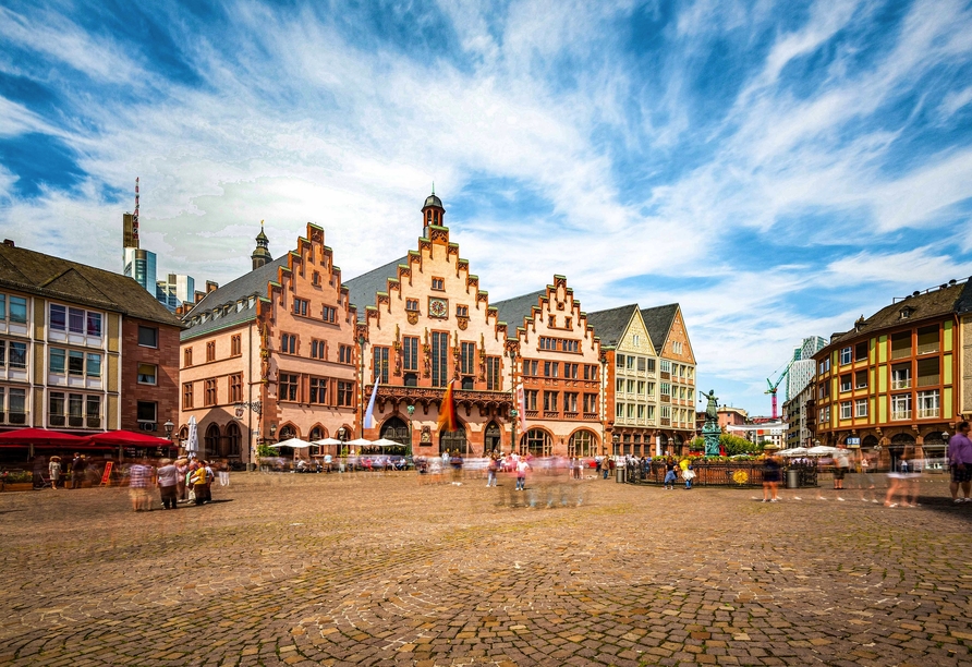 Frankfurt hat neben seiner modernen Skyline auch Tradition und Geschichte zu bieten.
