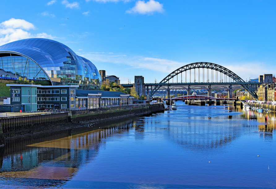 Newcastle liegt am Fluss Tyne.