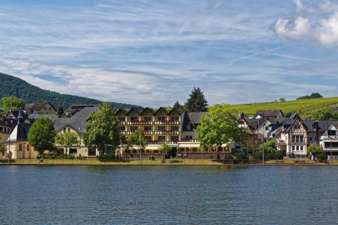 Außenansicht des Moselstern Hotels Weinhaus Fuhrmann