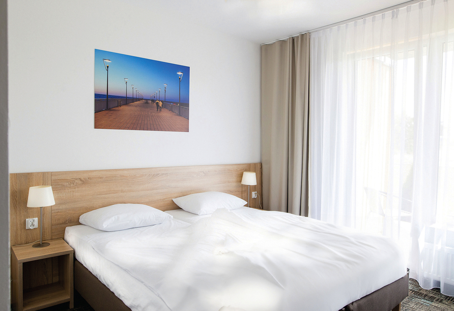 Beispiel eines Doppelzimmers im Hotel Siesta