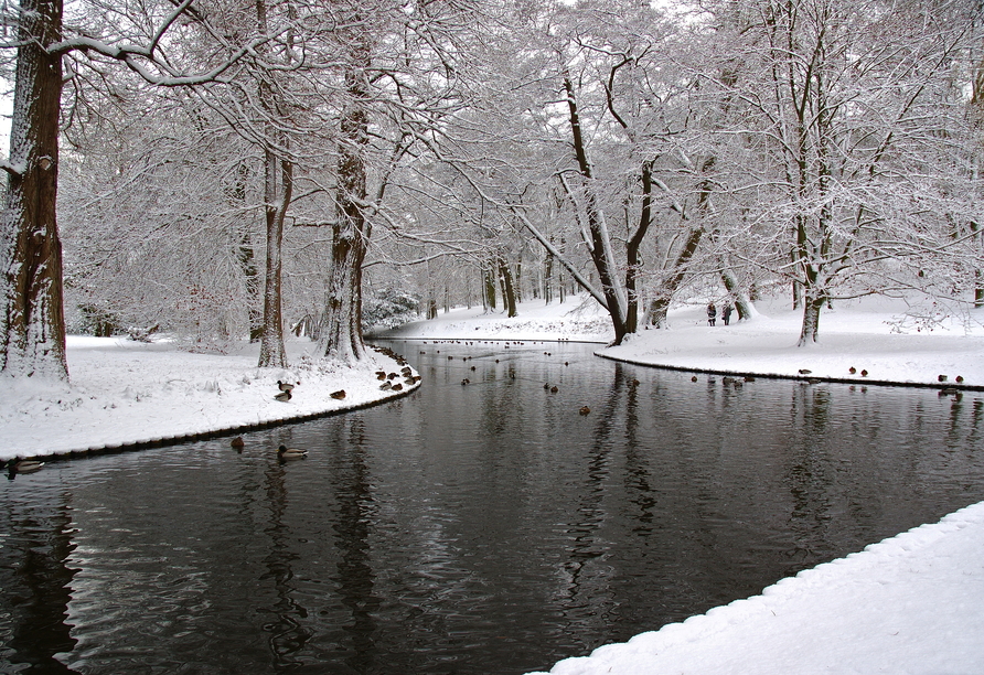 Seehotel Schloss Klink, Winter