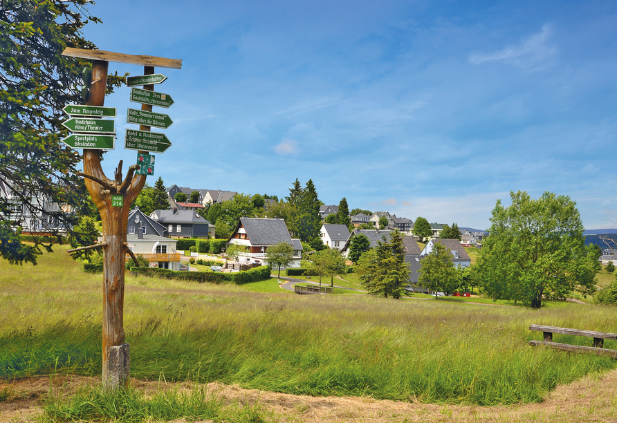 Genießen Sie Ihre Auszeit in Masserberg im Thüringer Wald.