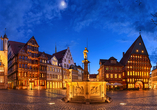 Besichtigen Sie den prächtigen Marktplatz von Hildesheim.