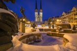 Ein Besuch der Stadt Halle (Saale) ist auch im Winter lohnenswert.