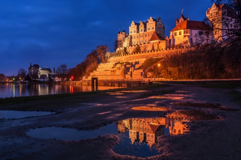 Das imposante Schloss Bernburg