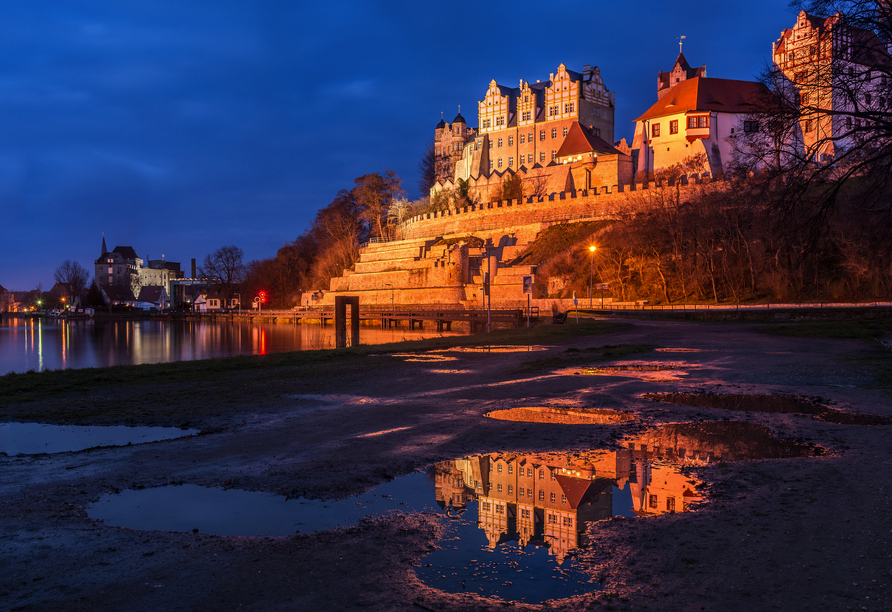 Das imposante Schloss Bernburg