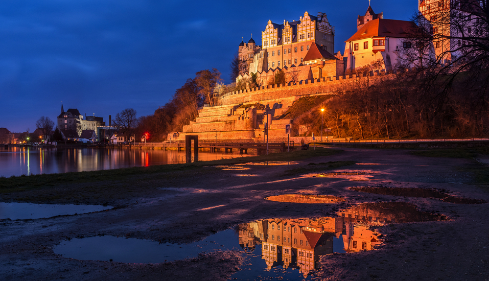 Das imposante Schloss Bernburg