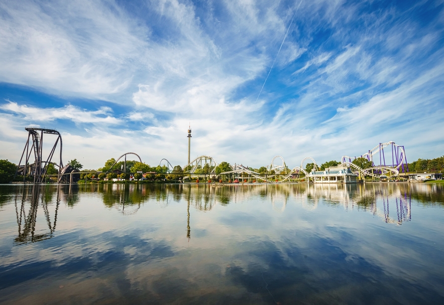 Überblick über das Heide Park Resort