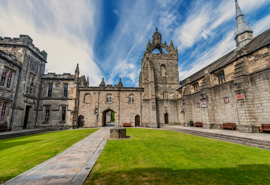 In Old Aberdeen befindet sich die wunderschöne Universität King's College.