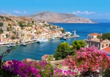 Auf Symi verzaubern die Landschaften jeden Urlauber.