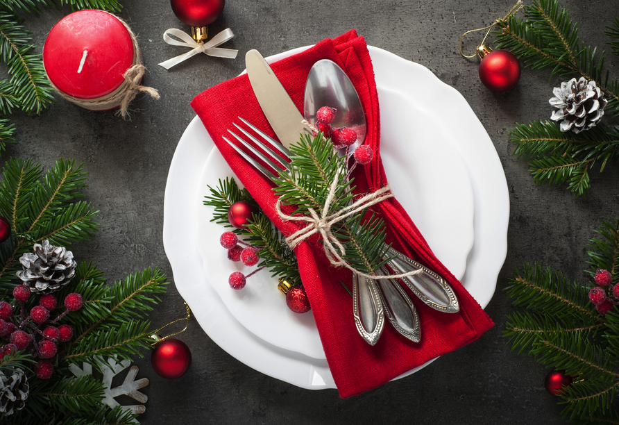 Zu Weihnachten können Sie sich auf leckere Festtagsgerichte freuen.